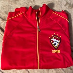 Spain Soccer Zip-Up Jacket